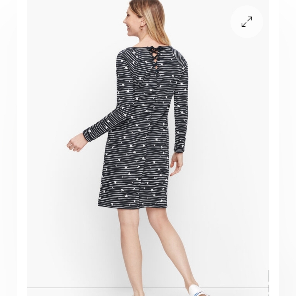 T By Talbots Longsleeve Mixed Print Dress - image 3